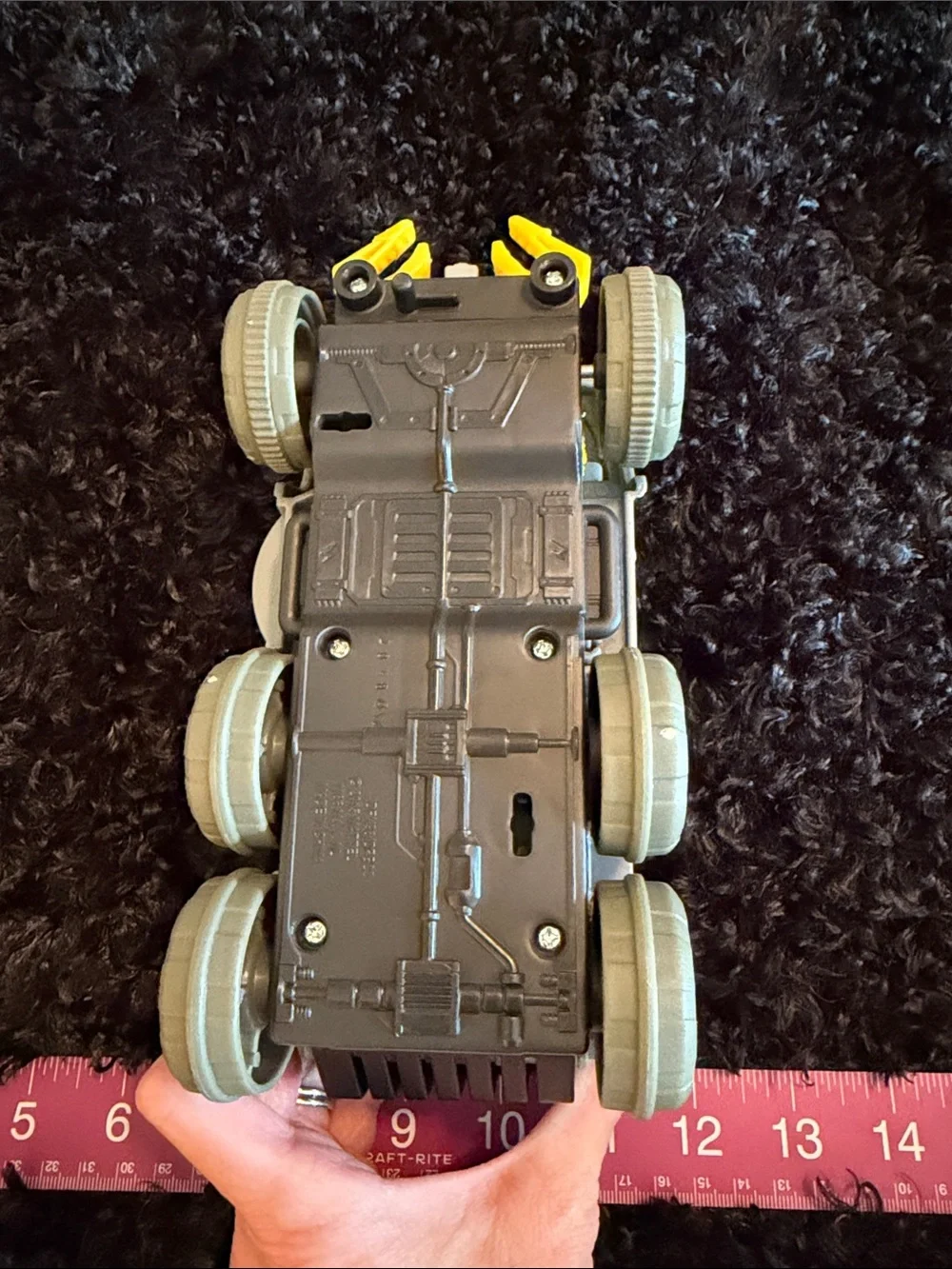 Batman Yellow and Gray Kids Toy Tow  🛻 with Action Figure